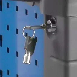 305 dlg Professioneller Premium-Werkzeugwagen Edelstahl Top 7-6 - 2