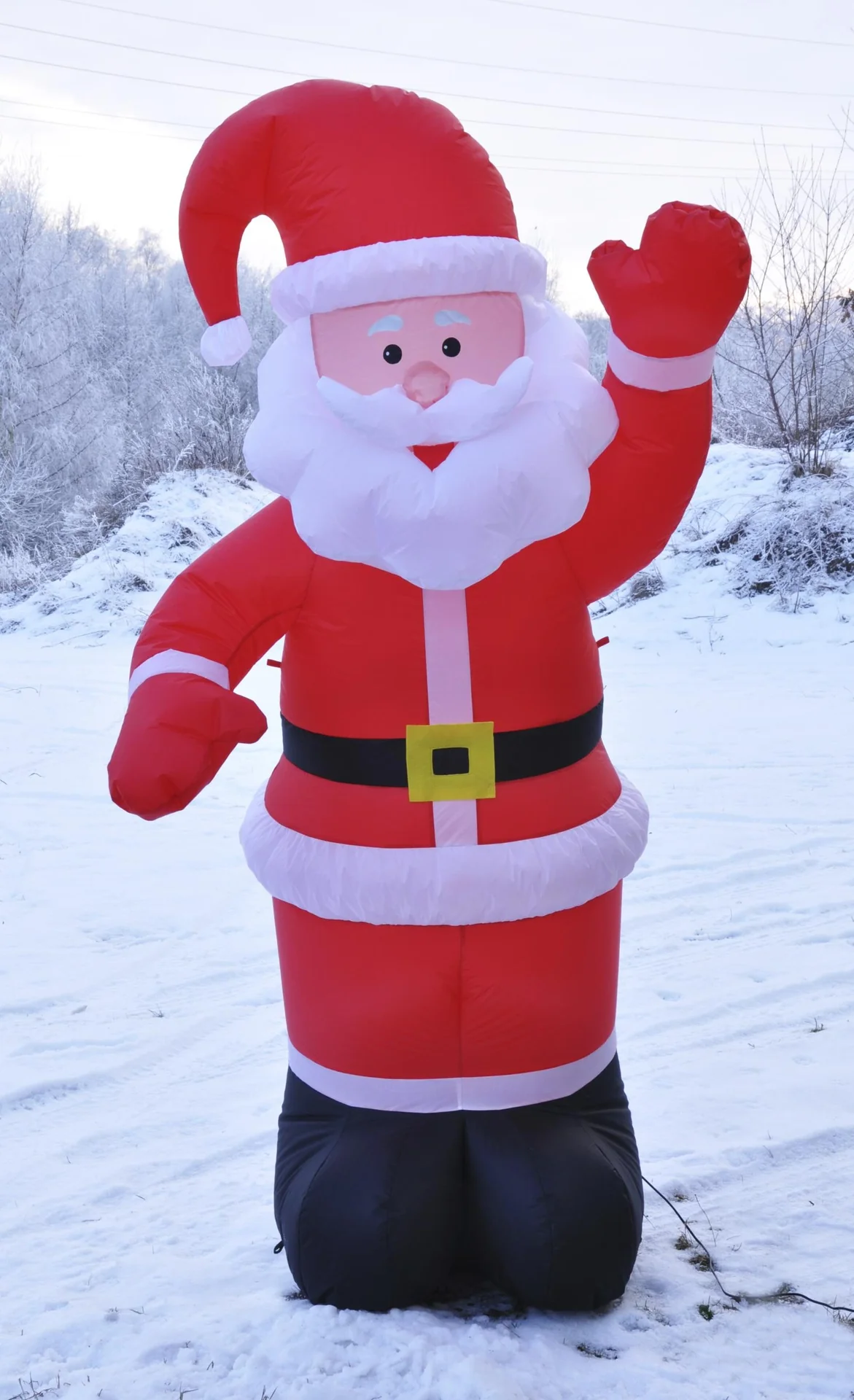 Selbstaufblasender Weihnachtsmann, 180 cm - 2