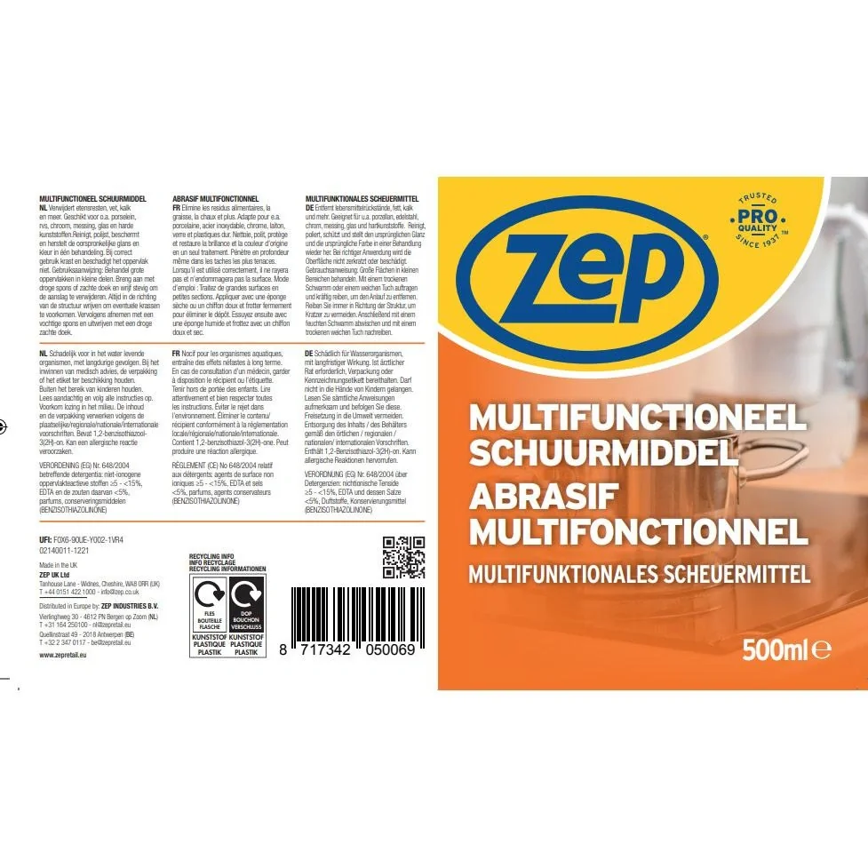Mehrzweck-Schleifmittel - 500ml - 2