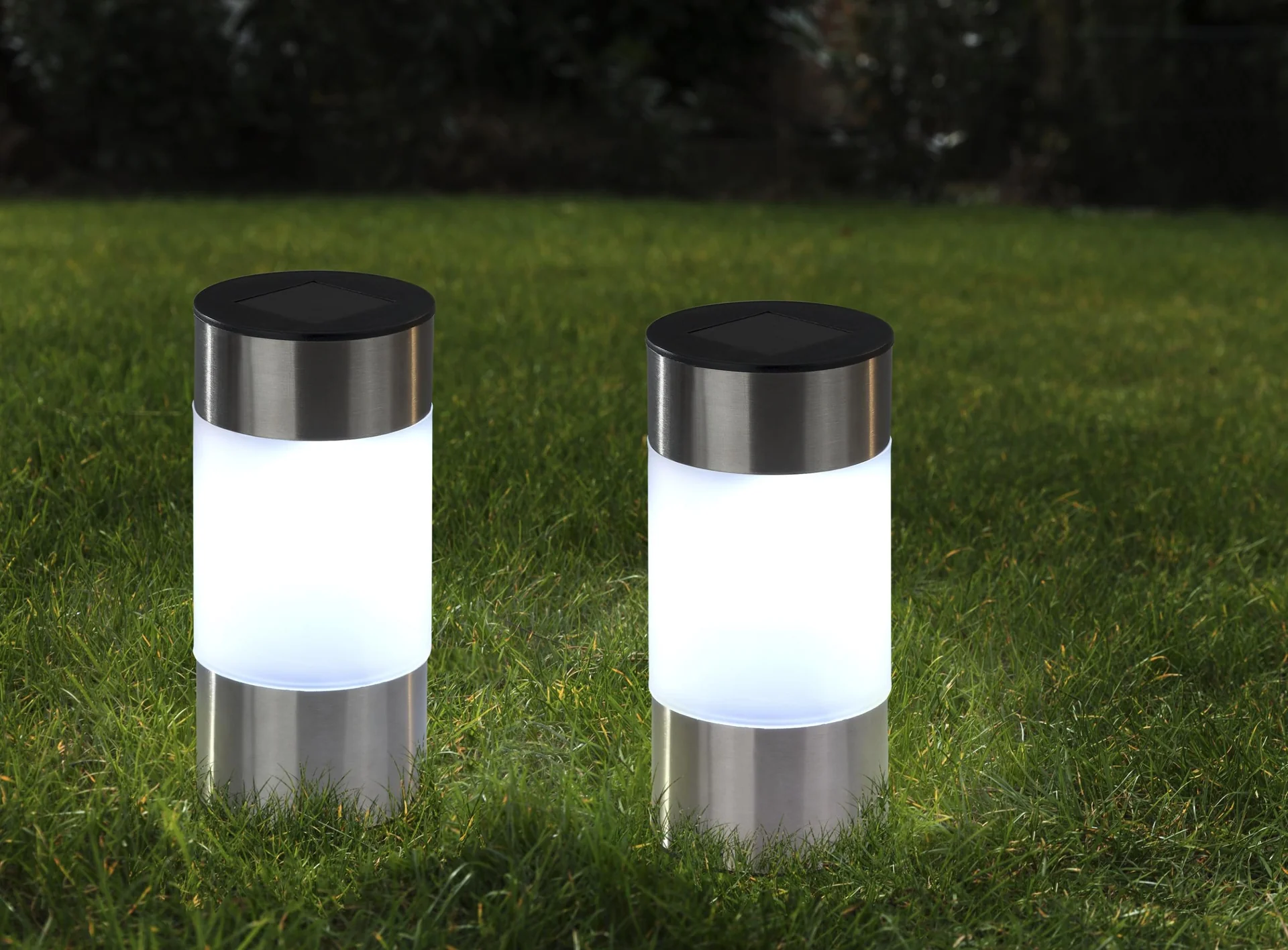 LED Solar Leuchte - 2er Set - 5