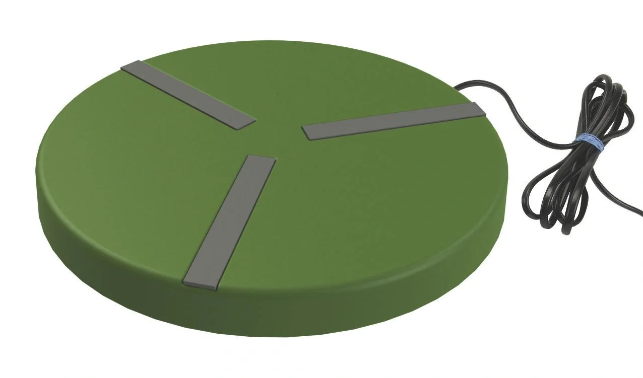 Heizplatte für Geflügeltränken, Ø 300 mm, 24 Volt, 22 Watt, mit Netzteil - 2