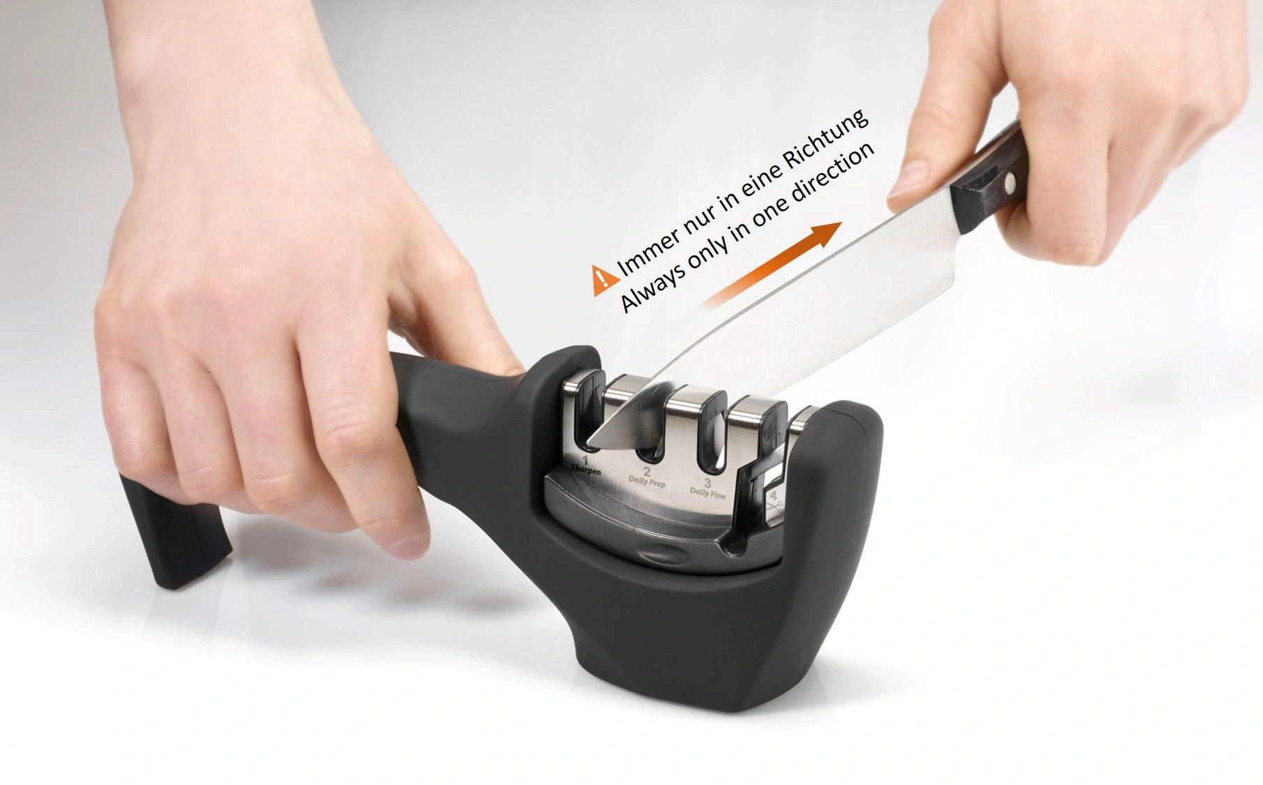 Messerschärfer, 4-stufig - 5