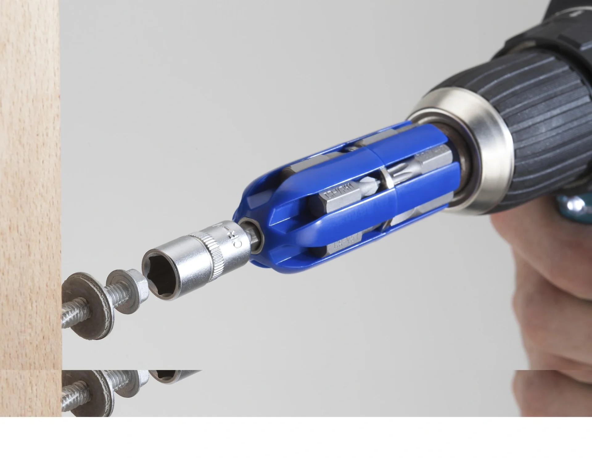 Magnetisches Bitmagazin mit Halter für Hand- und Maschinenbetrieb - 9