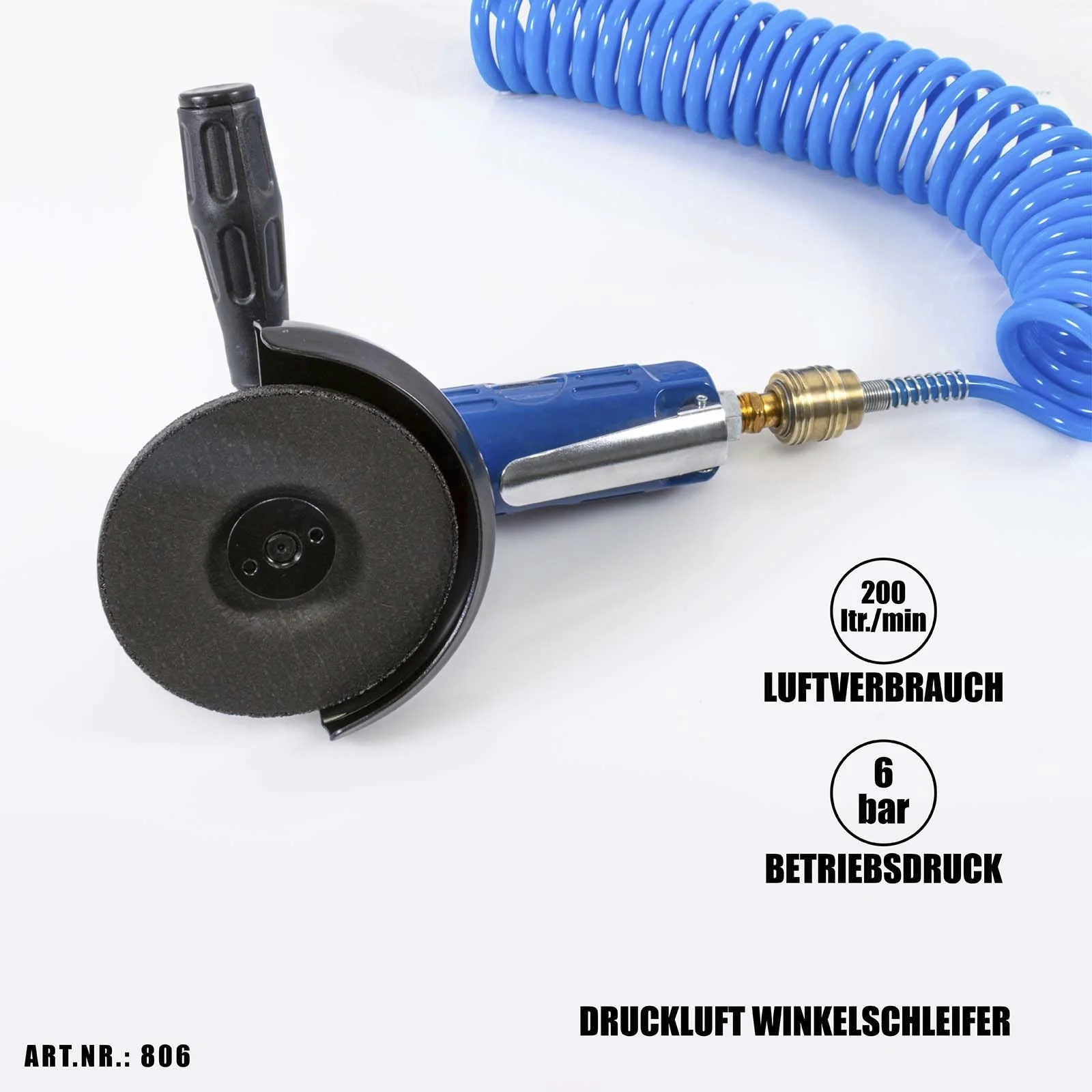 Druckluft-Winkelschleifer Flex Schleifer, 100 mm - 6