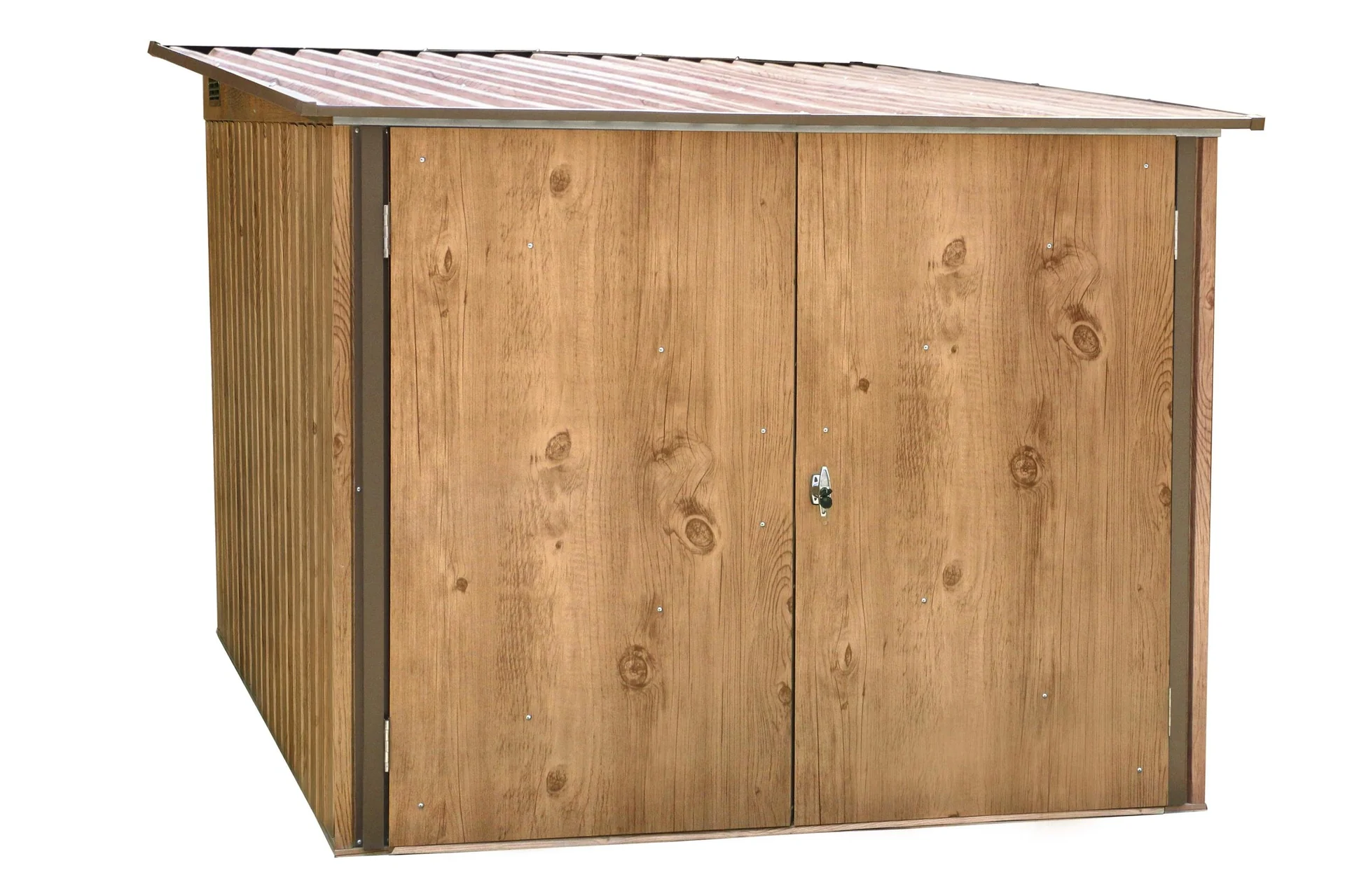 Fahrradbox Holz-Dekor Eiche - 4
