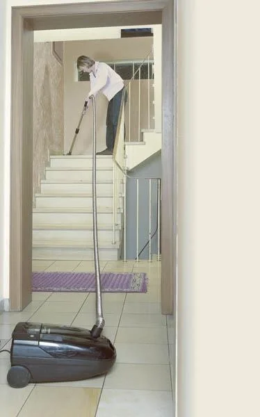 Schlauchverlängerung für Staubsauger, ausziehbar 1,50 - 5,5 m - 2