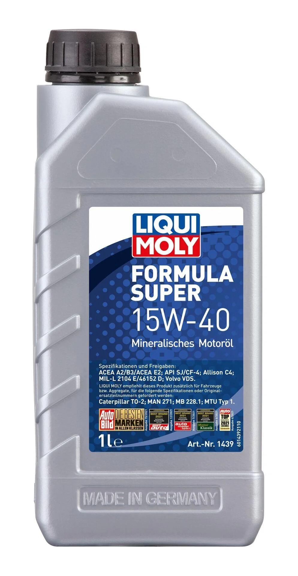 Mineralisches Motorenöl Formula Super 15W-40, 1Liter - 1