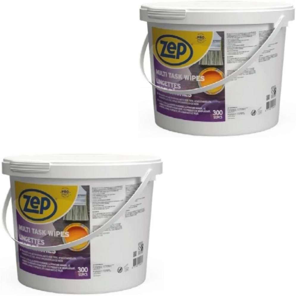 Multi Task Wipes - Reinigungstücher - 300 Stück x 2 Stück - Vorteilspackung - 2 Stück - 1