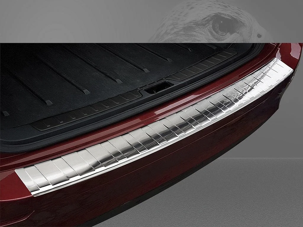 Edelstahl Ladekantenschutz, BMW X6 E71, 2009-2014. Erstausrüster Qualität, gebürstet, weiche, entgratete Kanten - 1