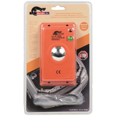 Akustikgerät Batterie Marderabwehr mit Tönen im ultrahohen Bereich. - 1