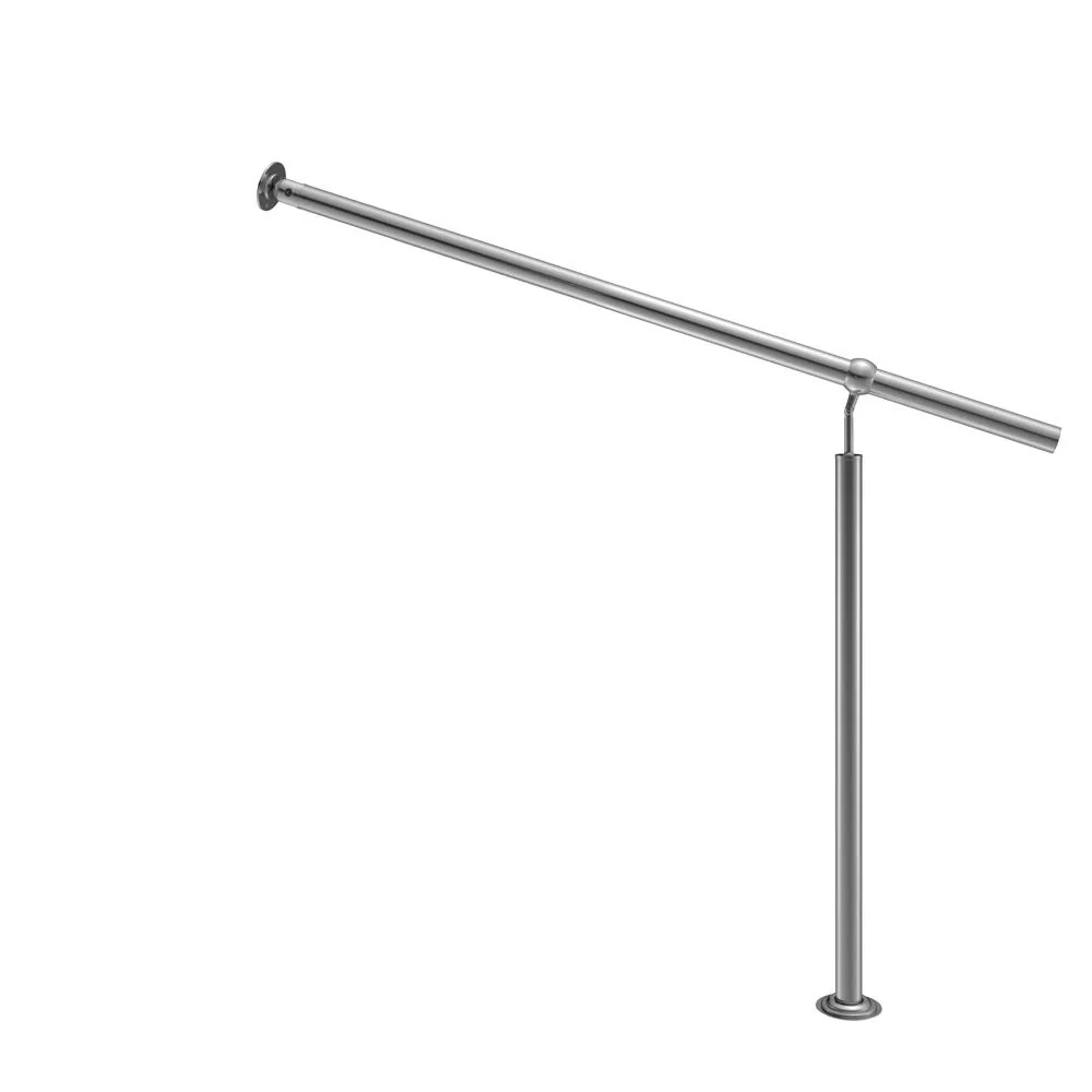 Einstiegsgeländer Edelstahl 80cm - 2