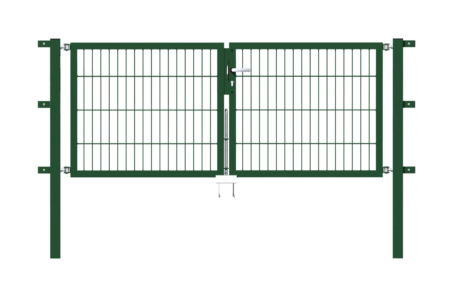 Doppeltor Flexo mit Zubehör, grün, Breite 200 cm, Höhe 200 cm, PF: 60x60 cm - 3