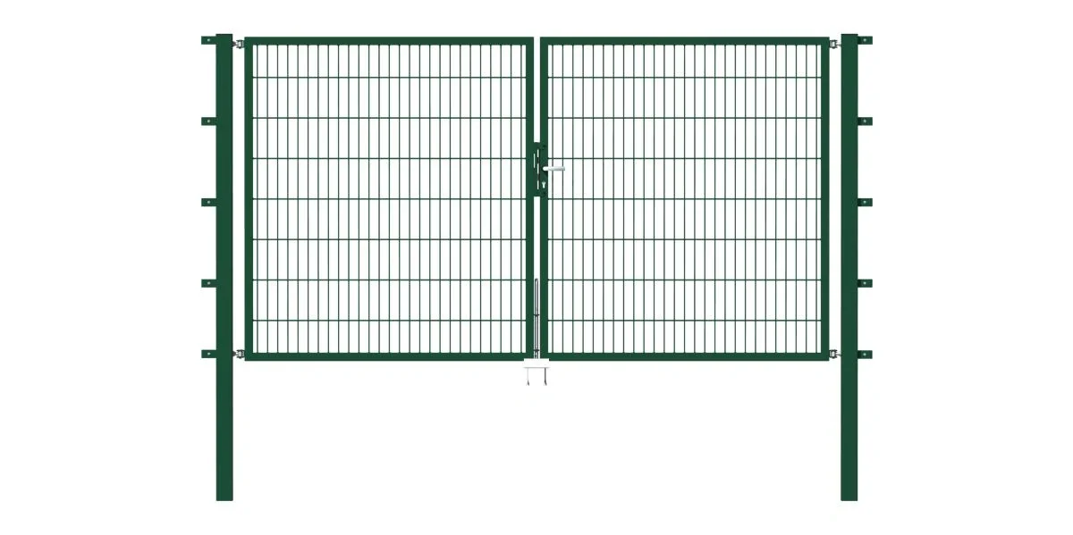 Doppeltor Flexo mit Zubehör, grün, Breite 200 cm, Höhe 140 cm, PF: 60x60 cm - 3