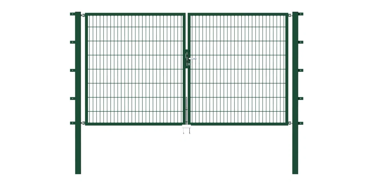 Doppeltor Flexo mit Zubehör, grün, Breite 200 cm, Höhe 140 cm, PF: 60x60 cm - 3