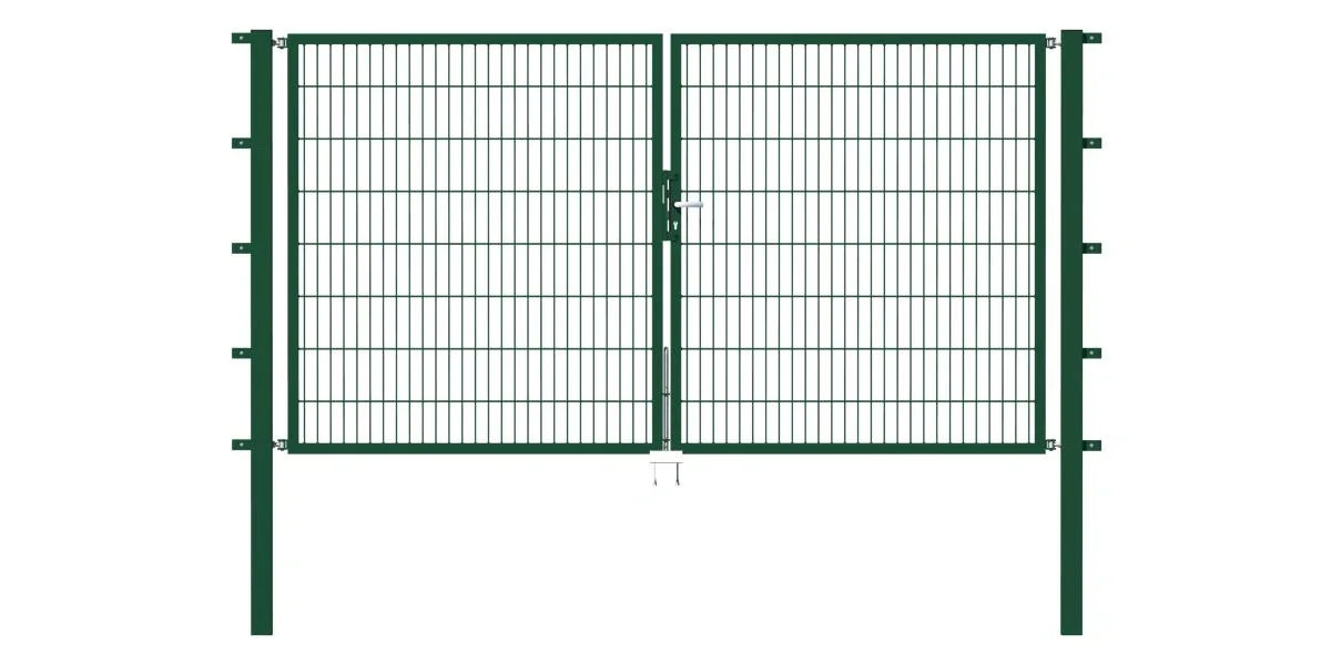 Doppeltor Flexo mit Zubehör, grün, Breite 200 cm, Höhe 160 cm, PF: 60x60 cm - 3