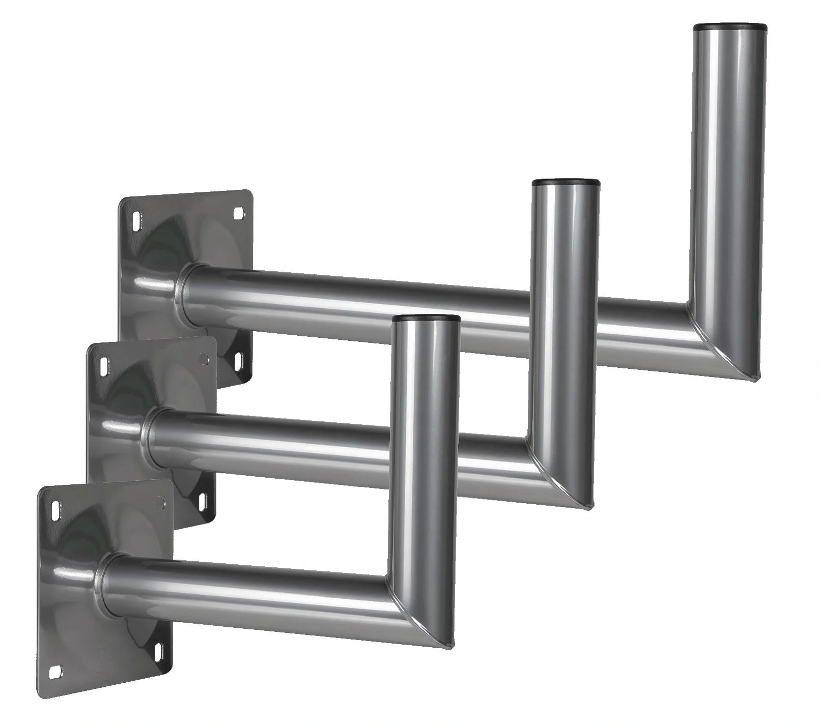 Wandhalter WH 5 Alu MEG-P45/48AT Wandabstand 45 cm - 2