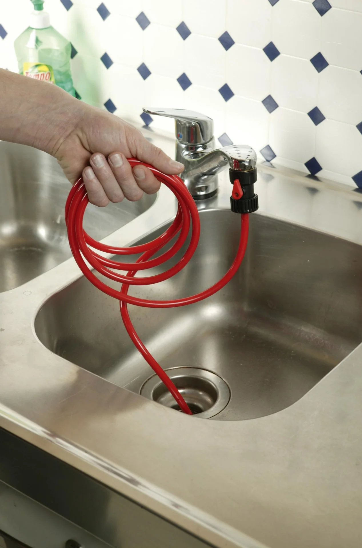 Rohrfrei-Schlauch „Rohrfrei-Power“, mit Rücklaufventil - 5