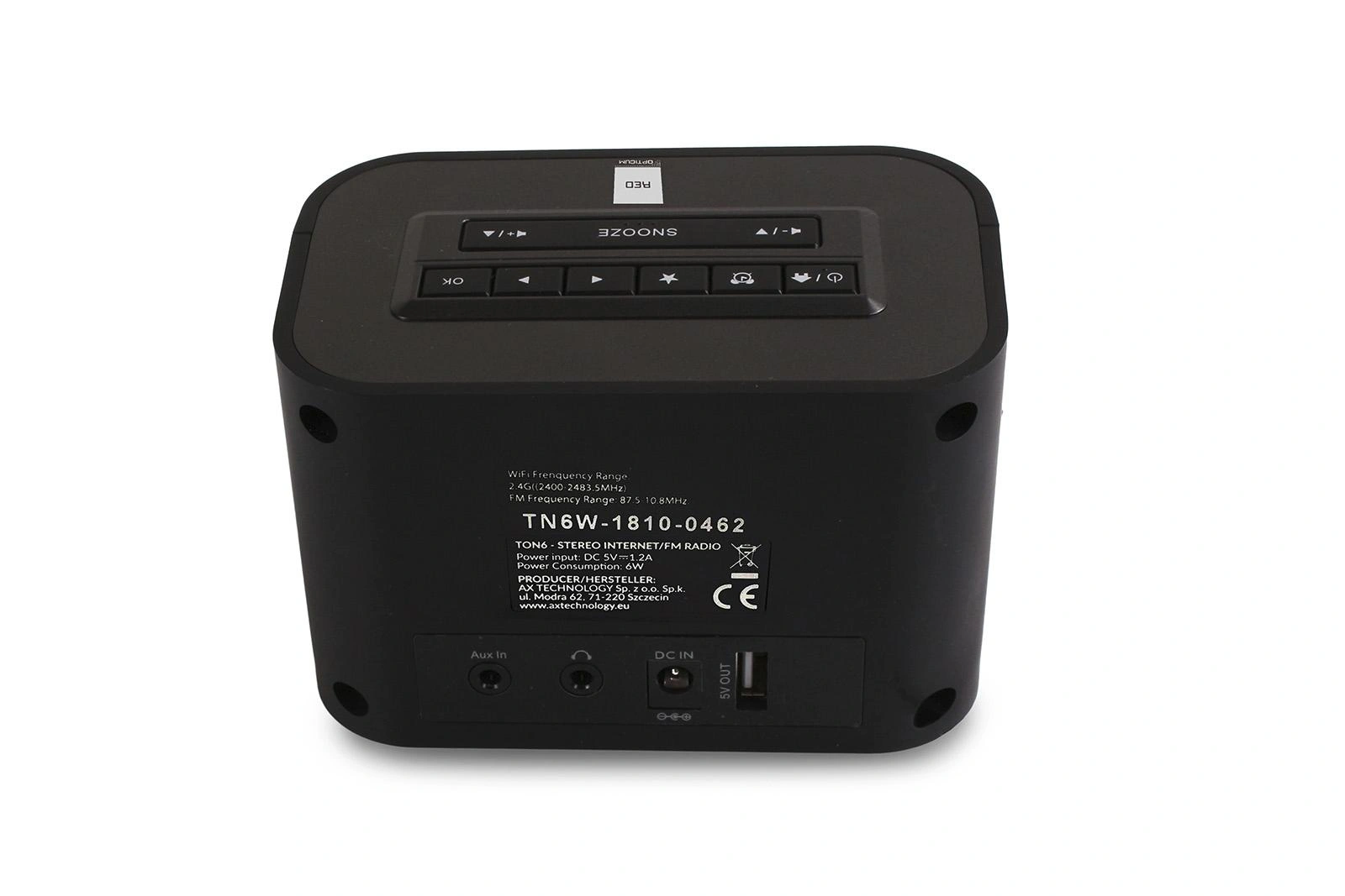 Internetradio Ton 6, schwarz - 6
