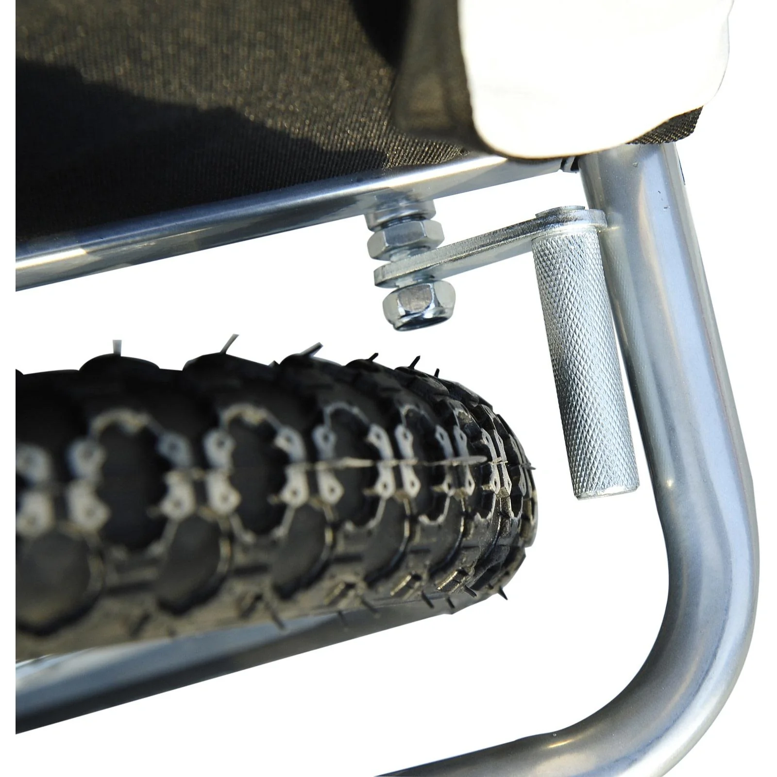 2 in1 Kinderfahrradanhänger Fahrradanhänger Kinder Radanhänger mit Fahne/ Jogger gelb-schwarz - 3