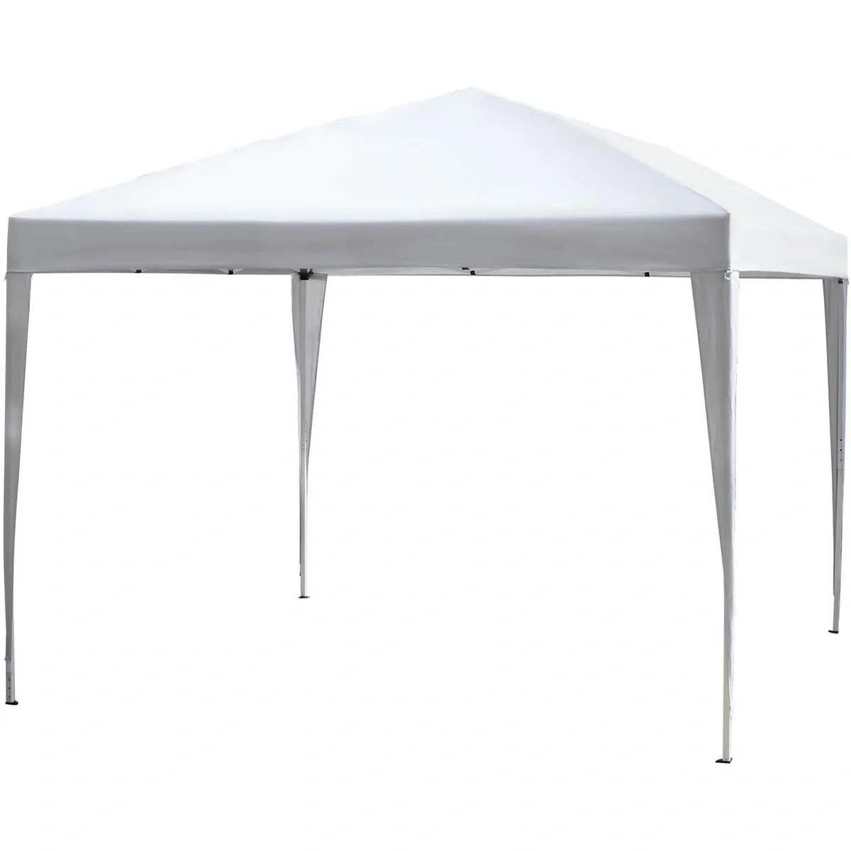 Pop-up Partyzelt Pavillon weiß 2,95 x 2,95 m - 6