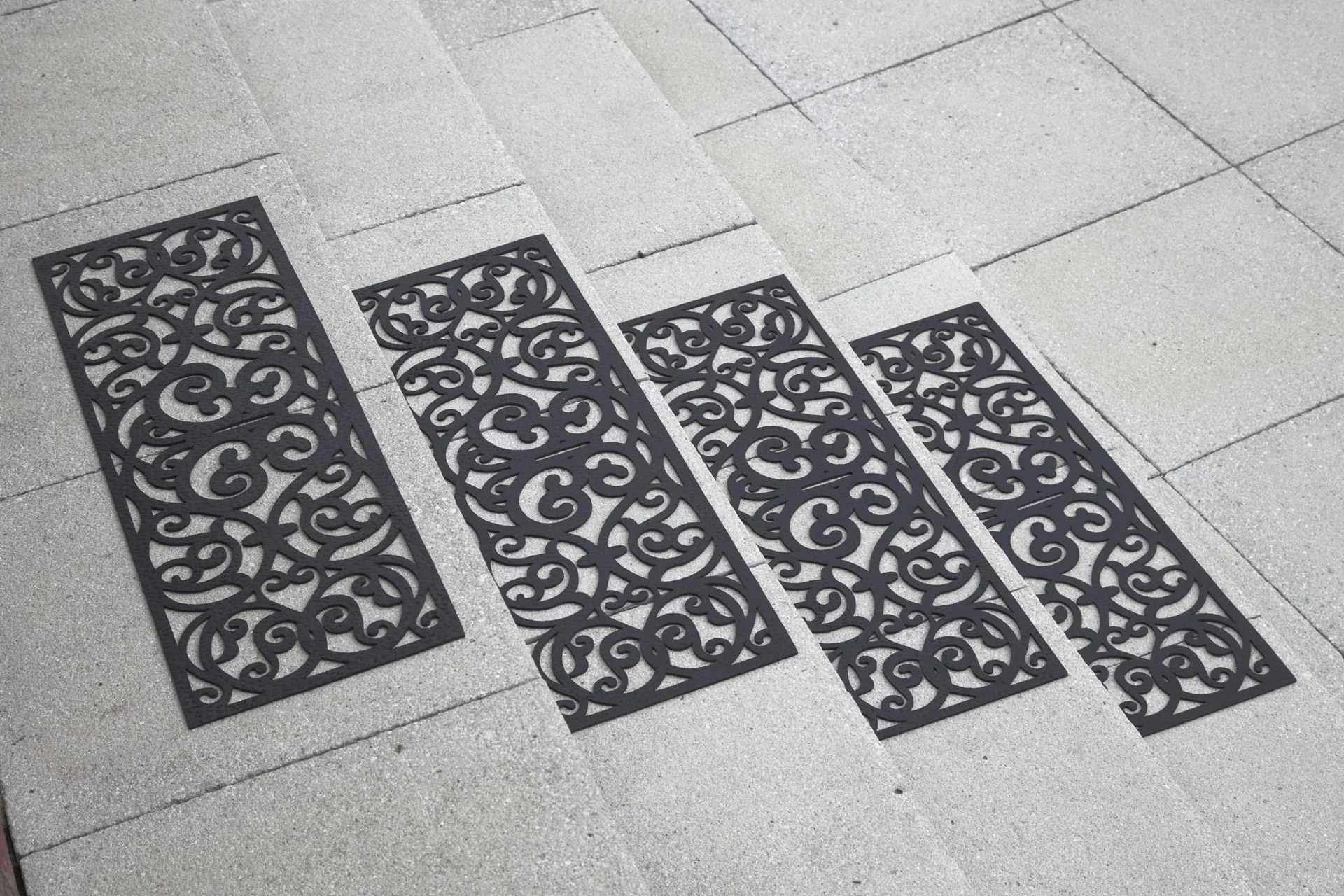 Treppenmatte "Antik", 4er-Set - 2