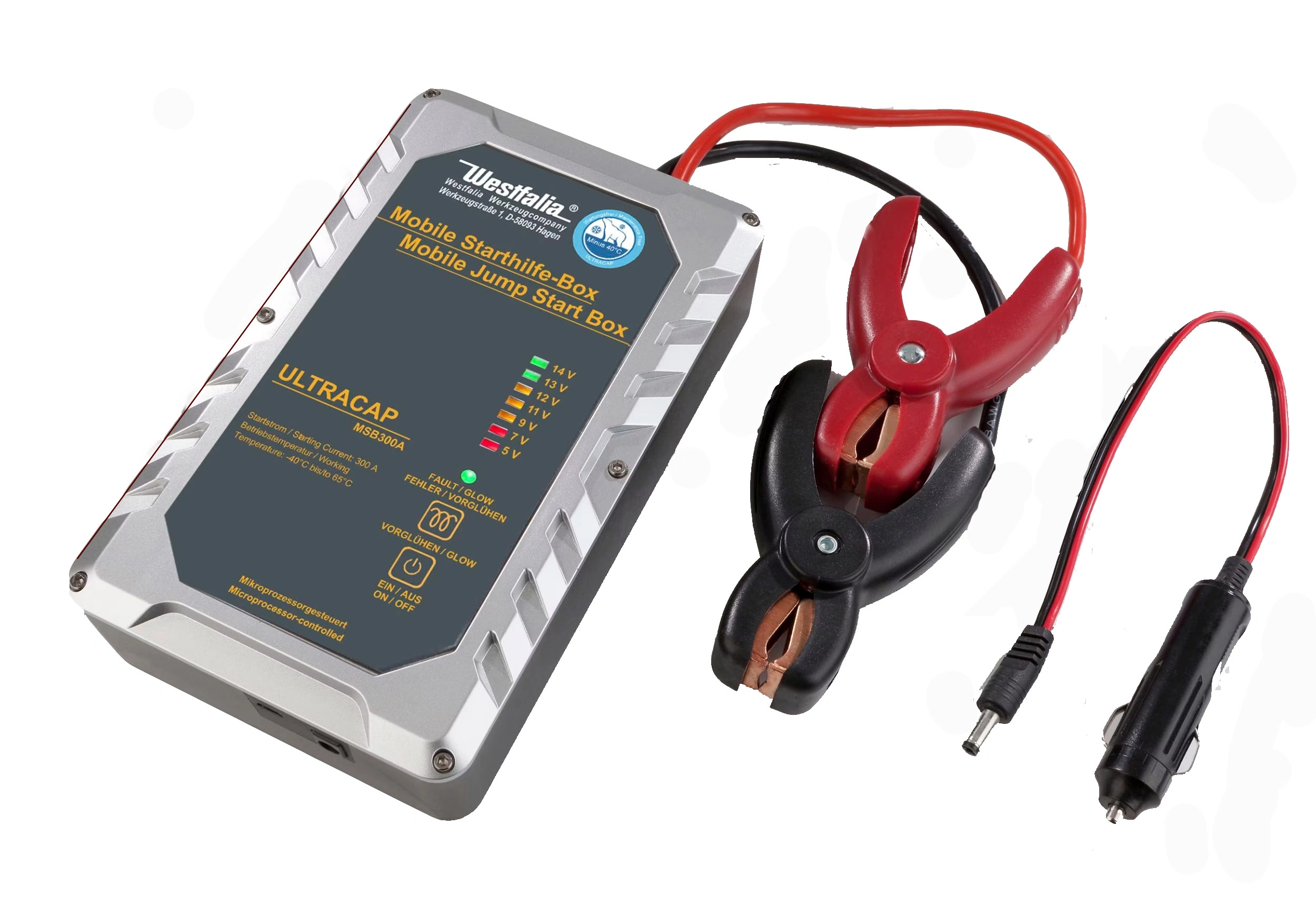 Mobile Starthilfe Box " Jump Starter " - ULTRACAP MSB300A - 9