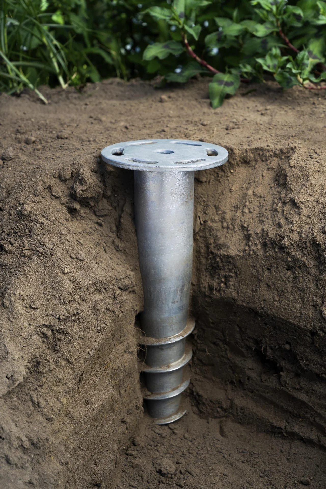 Erdanker für Gewächshausfundament, 2 Stück - 4