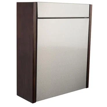 BRIEFKASTEN - QUEBEC- EDELSTAHL UND WALNUSSHOLZ - 2