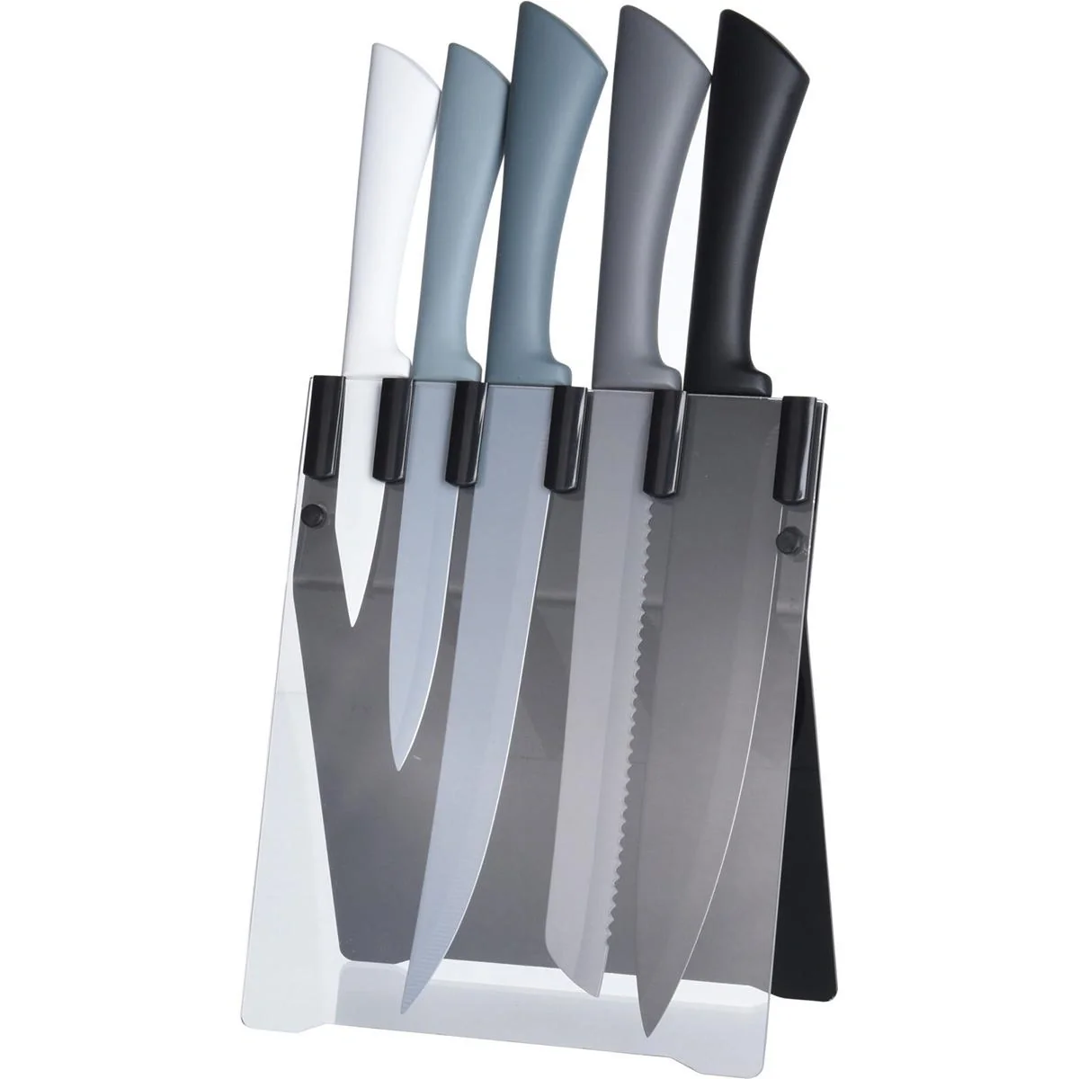 Messerset mit Messerblock -modern - 3