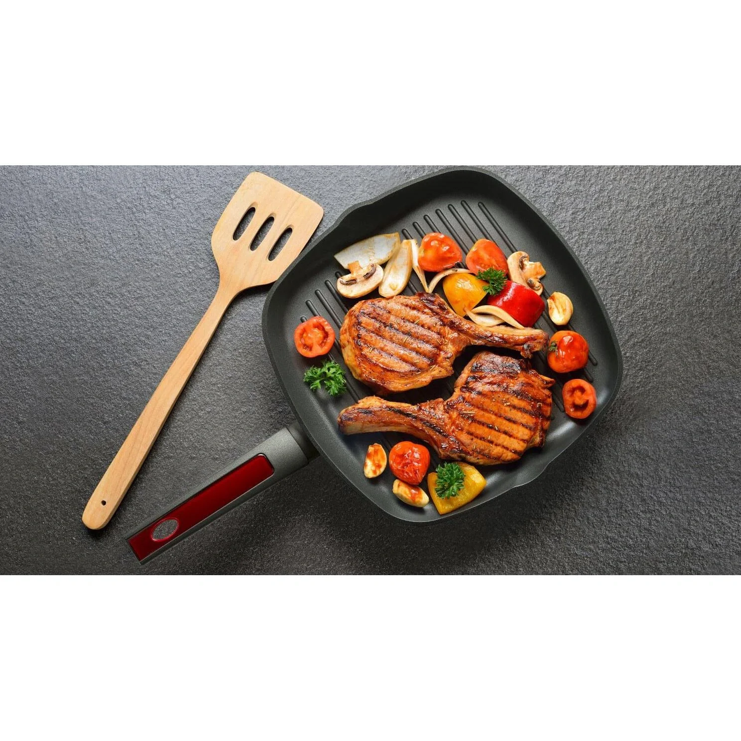 Mehrzer - Grillpfanne 28 x 28 cm - 6