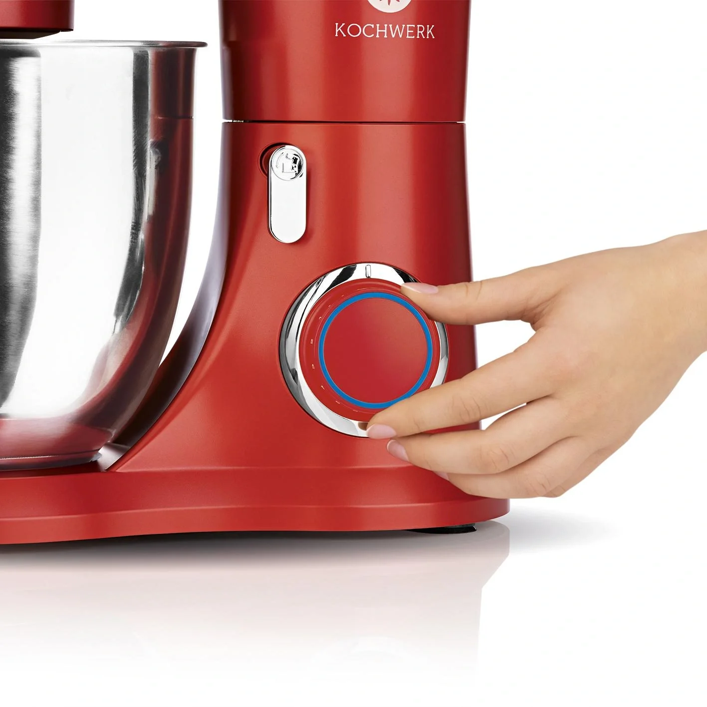 Küchenmaschine, rot, 1300 Watt - 10