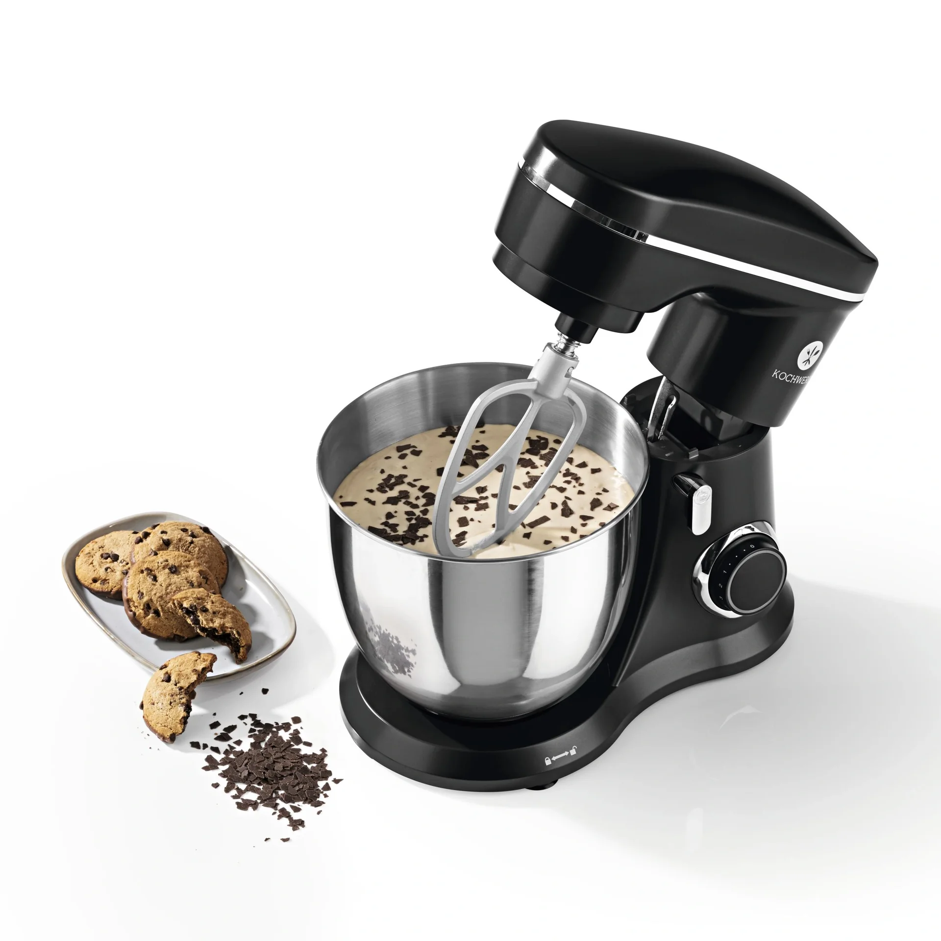 Küchenmaschine, schwarz, 1300 Watt - 9