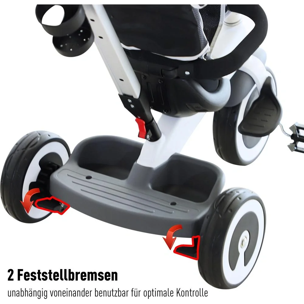 4 in 1 Kinderdreirad mit Sonnendach - 8