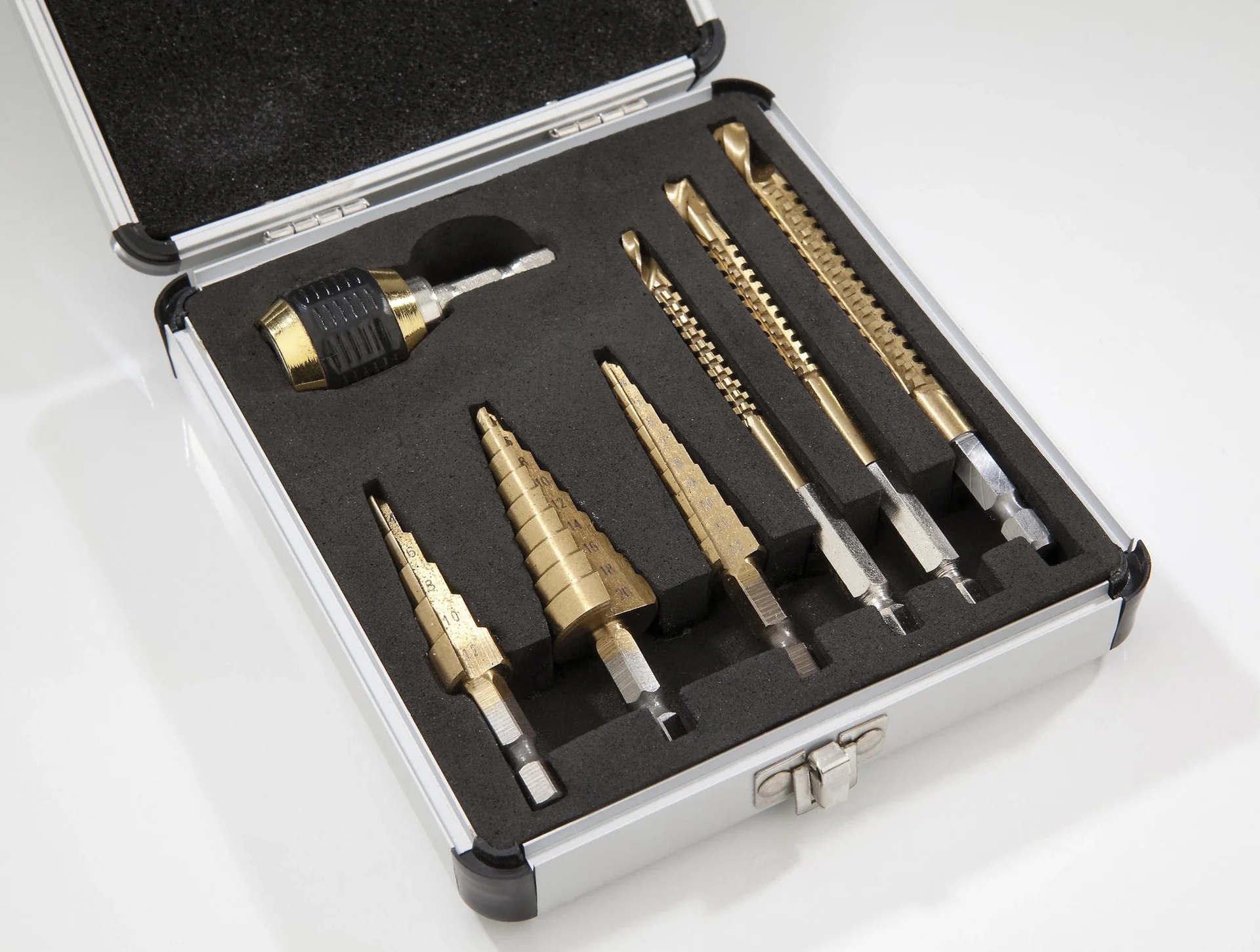 Titan Stufen- und Fräsbohrer Satz 7-teilig - 6