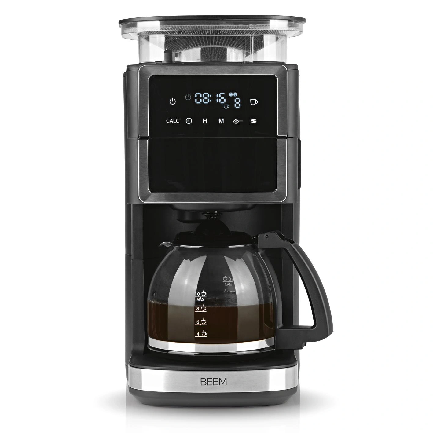 Kaffeemaschine mit Kegel-Mahlwerk "Fresh-Aroma-Perfect III Duo" mit 1,25 l Glaskanne - 11