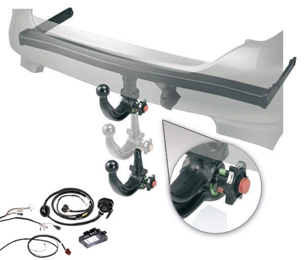 Anhängerkupplungs Kit Skoda Octavia I Limousine / Combi, Baujahr 12/96-01/05 - 1