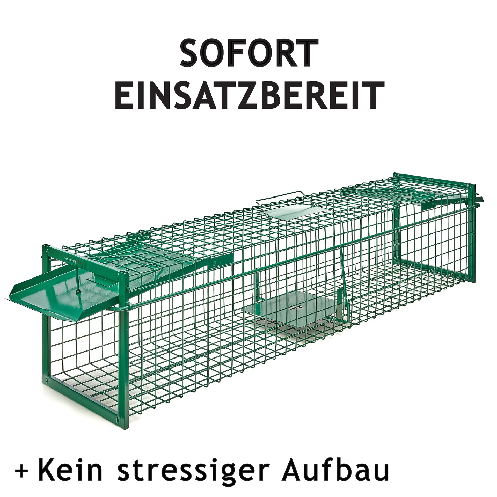 Lebendfalle 120cm schräg - 6