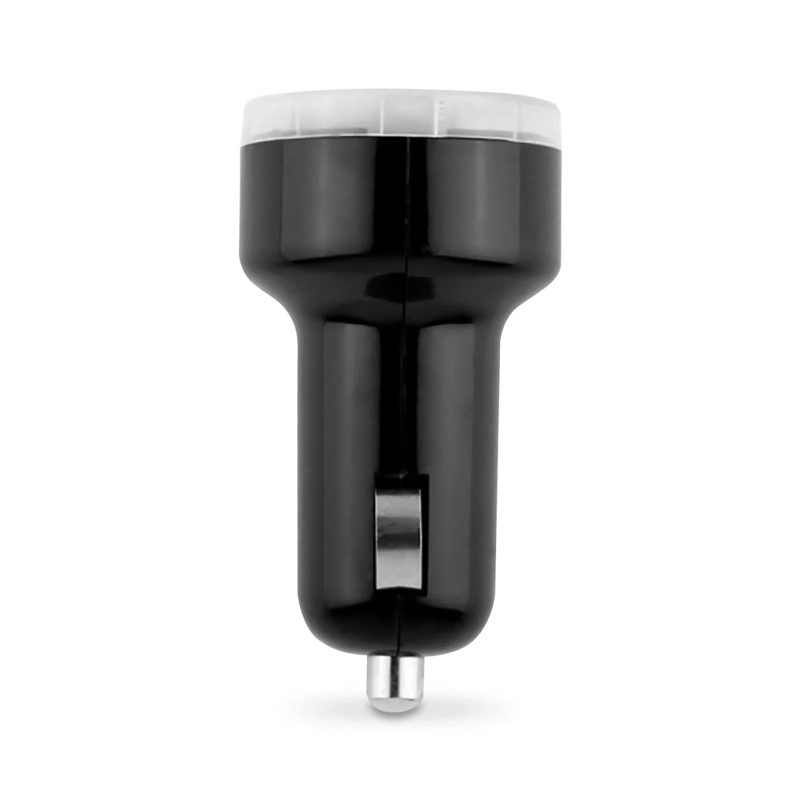 DUAL USB KFZ Ladeadapter, für 12 Volt Zigarettenanzünder, Schwarz - 3