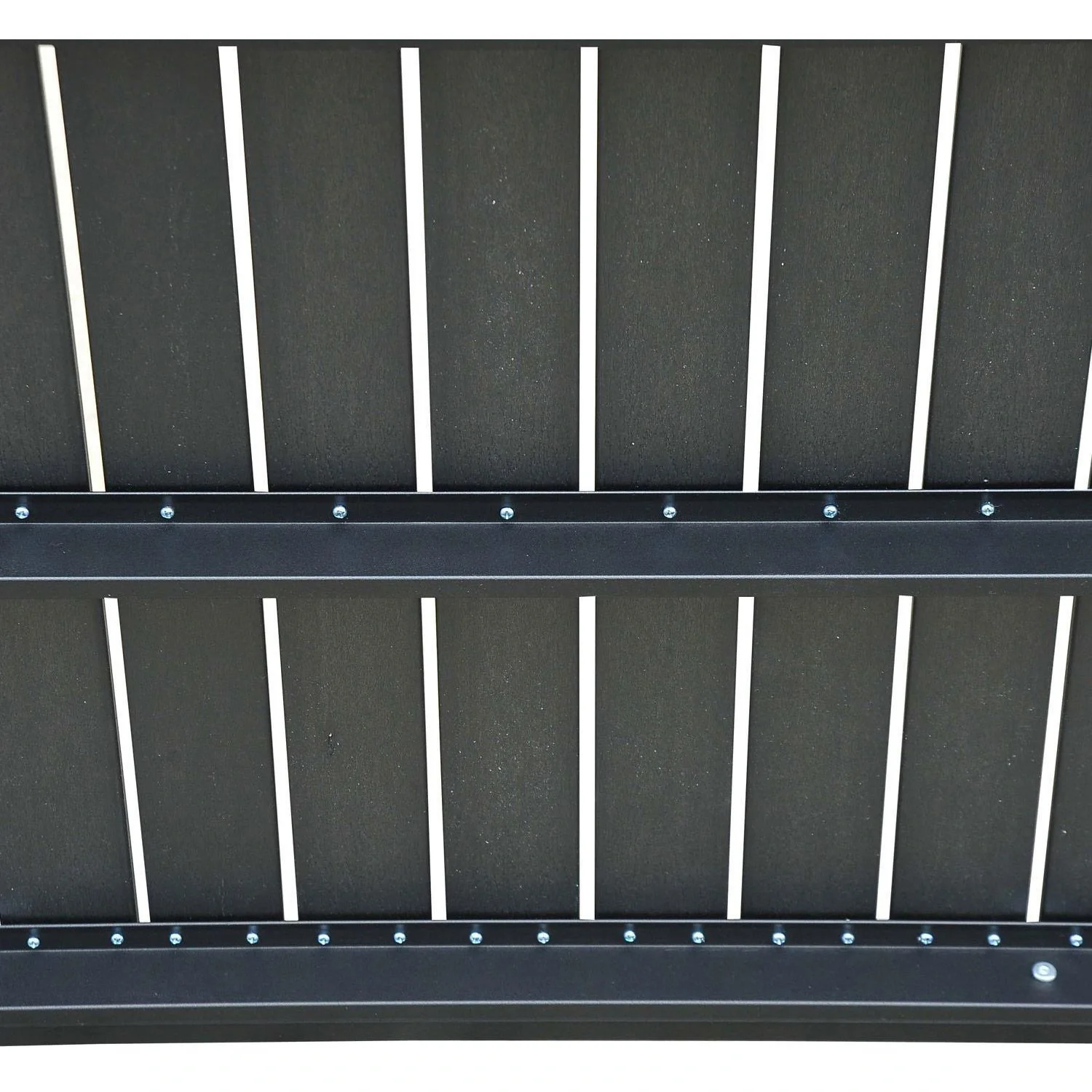 Gartentisch mit Aluminium-Rahmen - 6