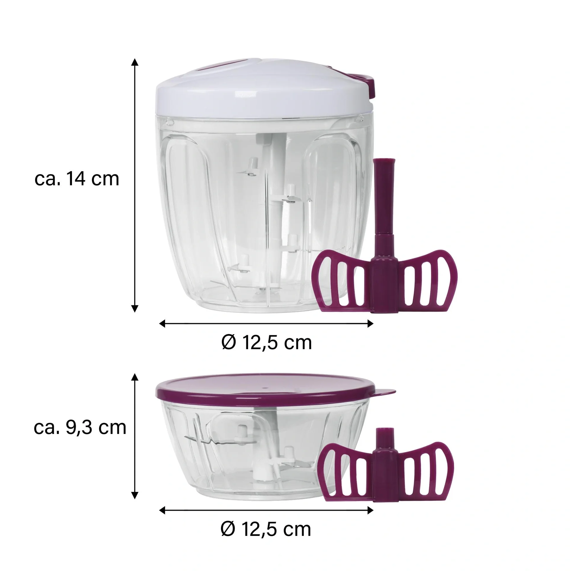 Multizerkleinerer, Aubergine - 7