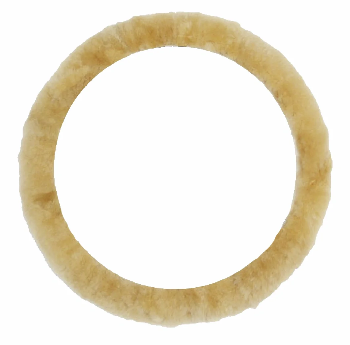 Lammfell Lenkradbezug beige - 1