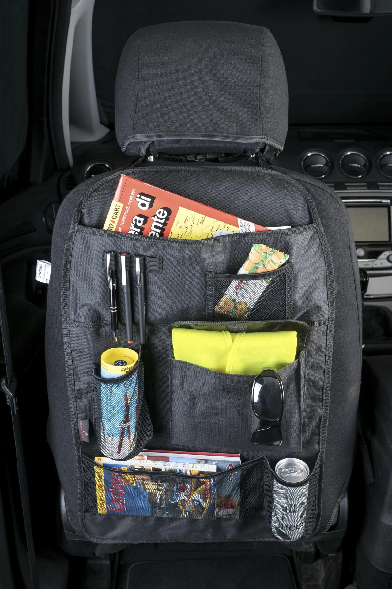 Auto Organizer Multibag, 64 x 40 cm, schwarz - 3