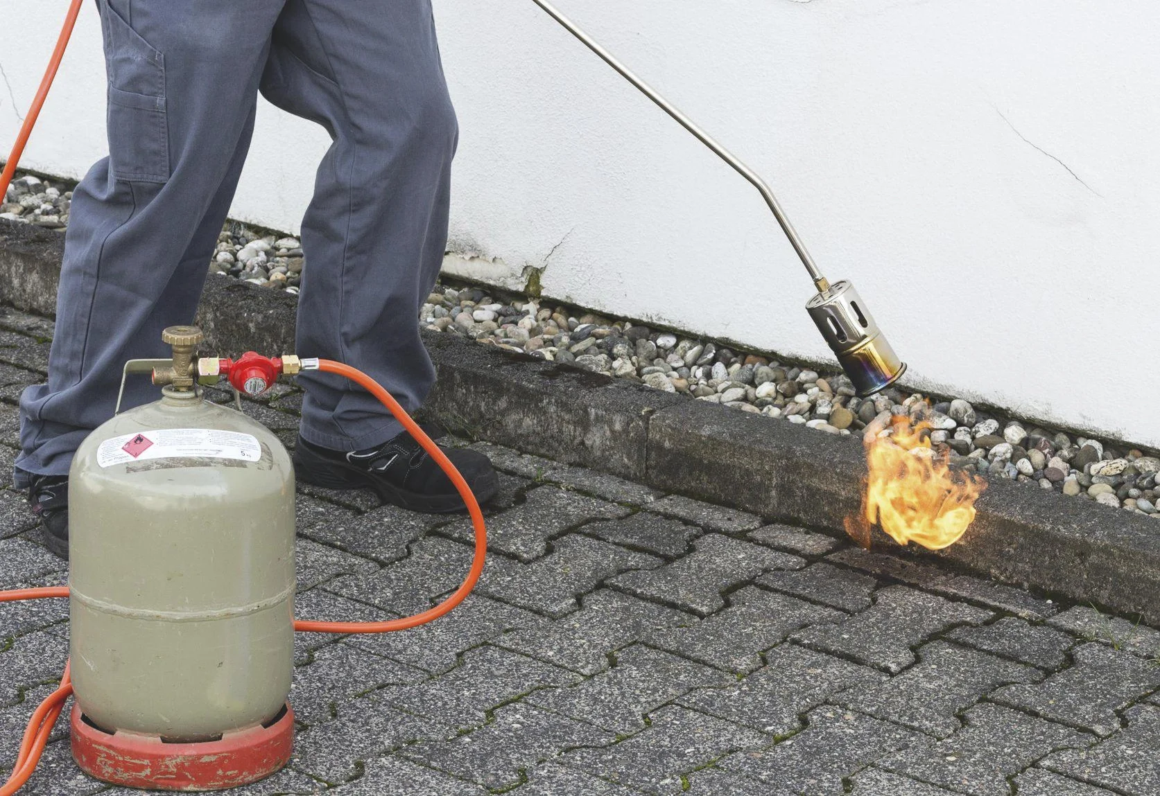 Anwärmbrenner ECO, inklusive Propankonstantregler + Schlauch - 3