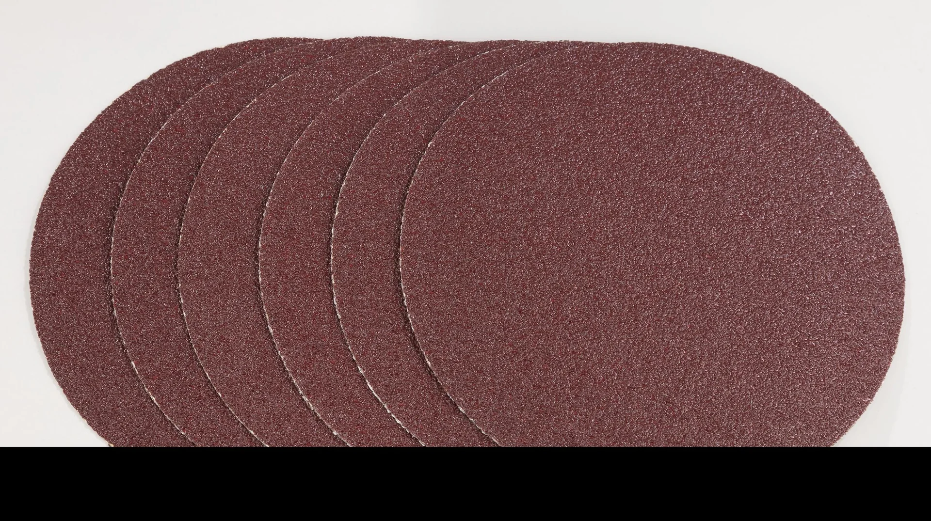 Schleifpapier K60, Durchmesser 125 mm, selbstklebend, 6 Stück - 1