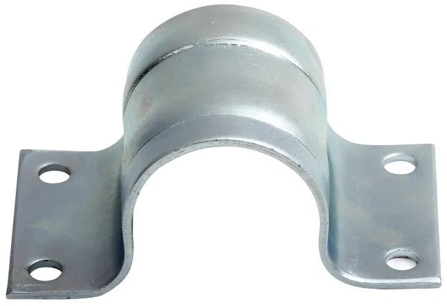 Mastschelle 48 mm 6 Kant Holzschrauben 8x40 verzinkt - 1