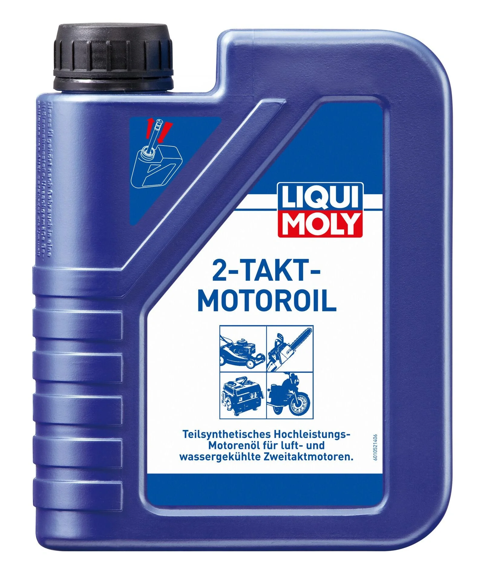 2-Takt-Motoroil selbstmischend - 1 Liter - 1