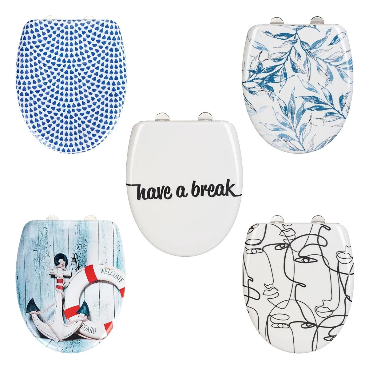 WC-Sitz "Welcome board", Duroplast - 5