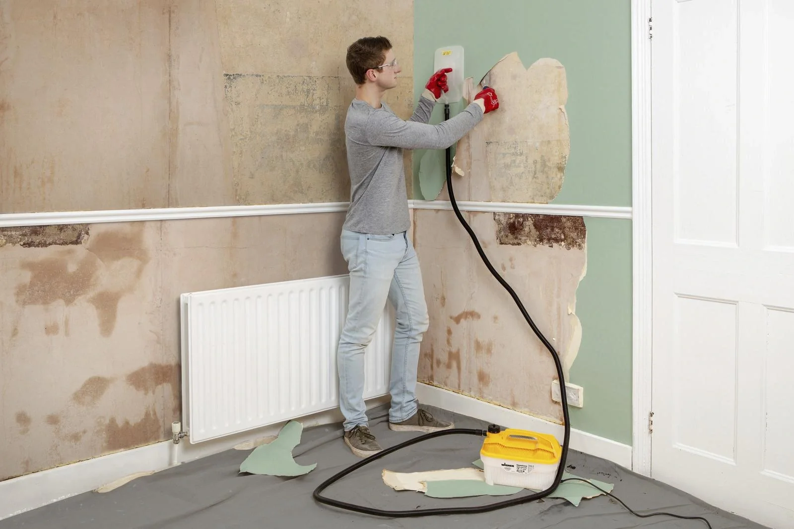 Dampftapetenablöser SteamForce - 5