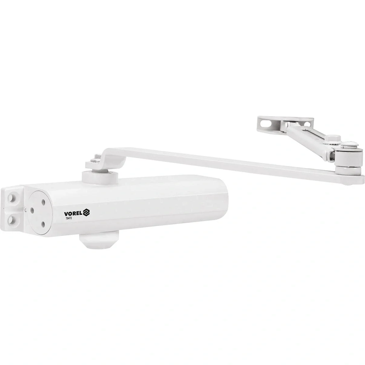 Silent Door Closer - Innentürschließer - bis zu 85 kg - Weiß - 2