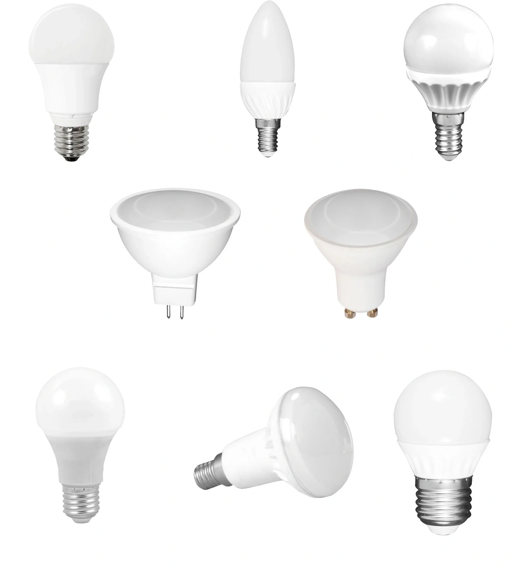 3 Watt LED Lampe - E27, Tropfenform, warmweiß, 245lm, 2700K, 45 x 74 mm - 3